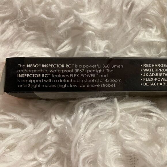 *NWT* NEBO Inspector RC IP67 Flashlight with Centerpoint Energy Logo - Picture 3 of 6